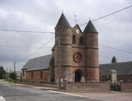 Eglise de Monceau sur Oise < Thierache < Aisne < Picardie - 