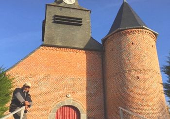 Eglise fortifiée < Froidestrées < Thiérache < Aisne < Hauts de France - 
