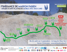 EVENEMENT À BUIRE / itinérance de Marion Fabien - 