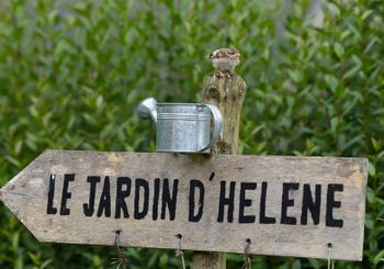 Panneau jardin d'Hélène - 