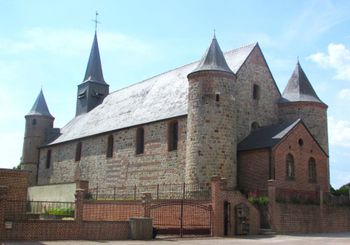 Eglise fortifiée < la Bouteille < Aisne < Picardie - 