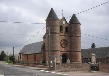 Eglise de Monceau sur Oise < Thierache < Aisne < Picardie - 