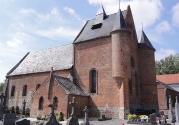 Eglise fortifiée Malzy< Thierache< Aisne< Picardie - 